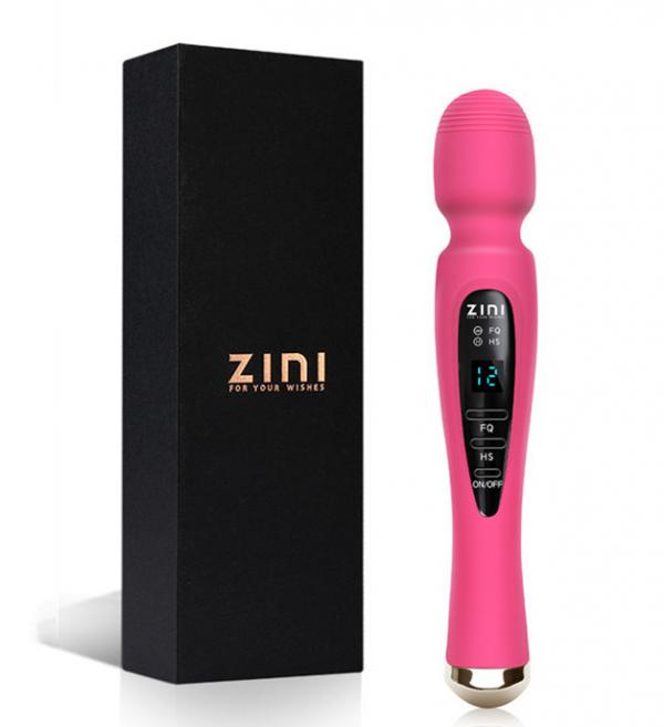 Chày rung cao cấp Zini Magic Wand xoay 360 độ massage điểm G