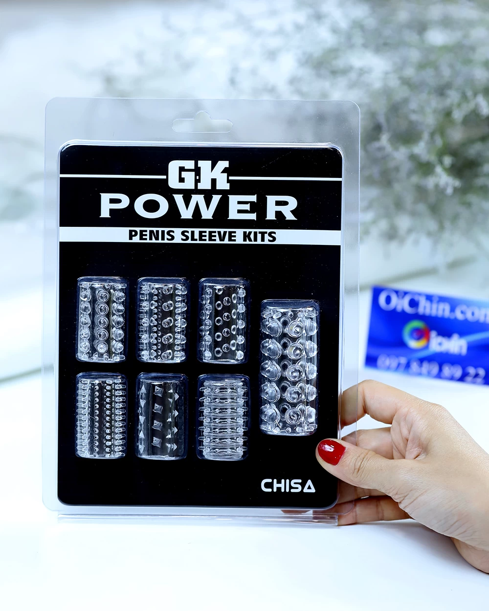 Chisa GK Power bao gai bi 7 kích cỡ khác nhau