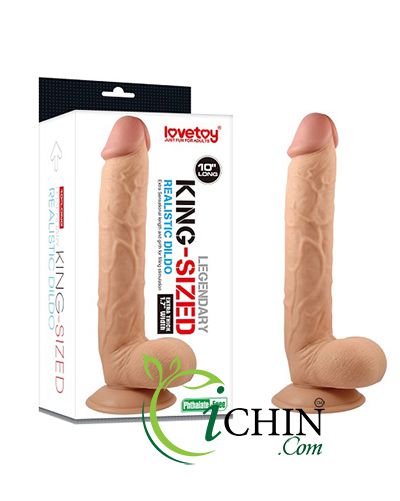 Lovetoy King Size hàng khủng 10 inch siêu mềm mịn