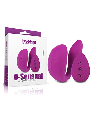 Lovetoy O-SENSUAL rung mạnh 2 đầu kích thích đa điểm trong và ngoài