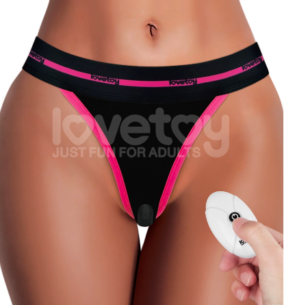 Lovetoy Printed Vibrating trứng rung gắn quần chíp điều khiển từ xa tiện lợi