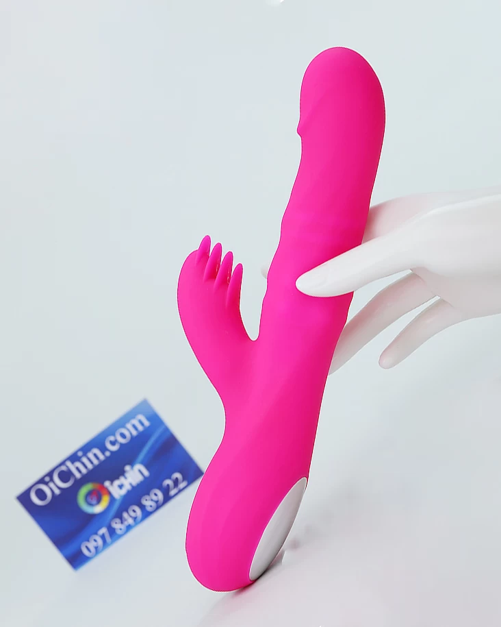 Loving World Generalist lưỡi rung kích thích kết hợp thụt và xoay hạt massage âm đạo