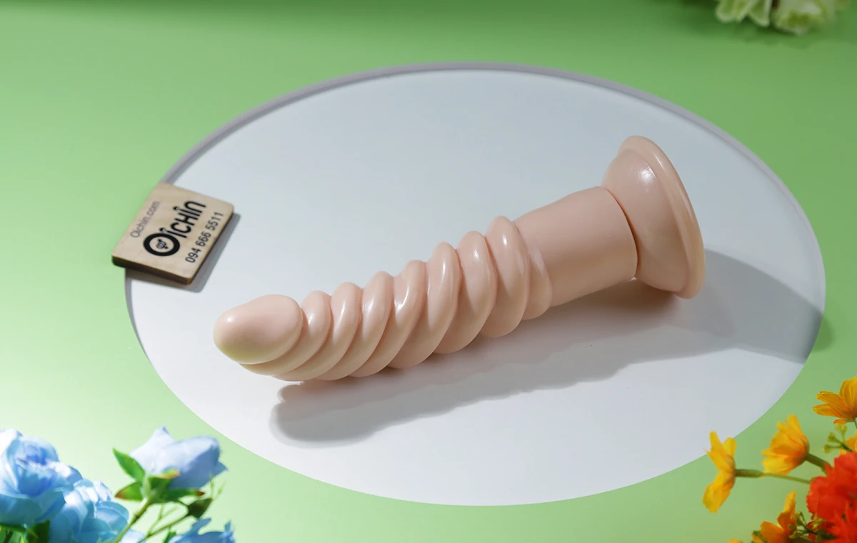 Dương vật giả Magic Eyes Winding Stick cu giả dạng xoắn kích thích mạnh mẽ