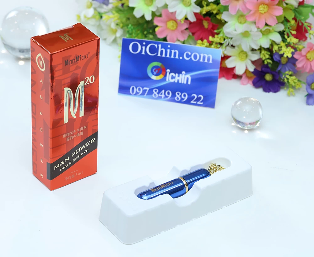  Review ManMiao Man Power M20 xịt kéo dài thời gian cho nam giới giá sỉ