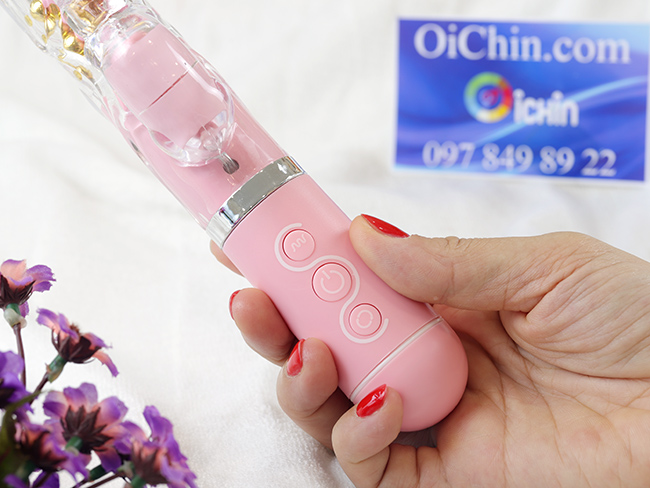  Bảng giá Pink Rabbit Penis rung xoay đa chế độ pin sạc nhập khẩu