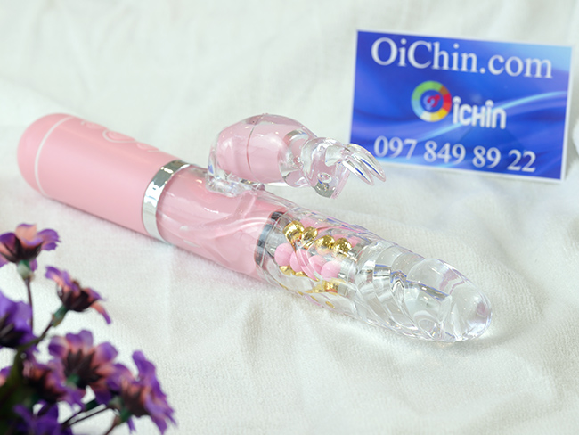  Bảng giá Pink Rabbit Penis rung xoay đa chế độ pin sạc nhập khẩu