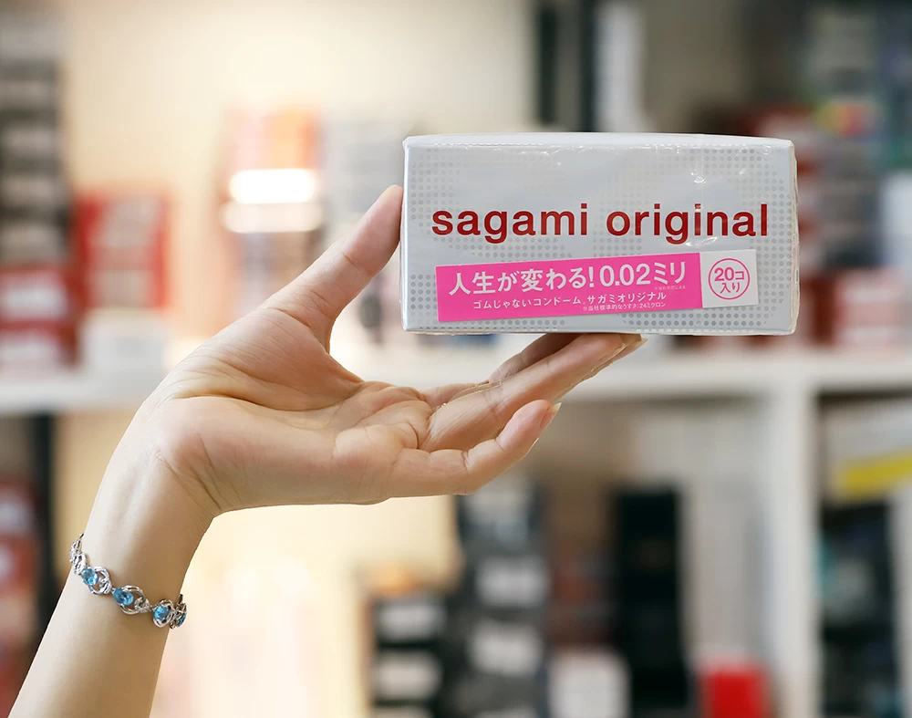  Bán Sagami Original 0.02mm Size M Hộp 20 cái Made in Japan giá sỉ