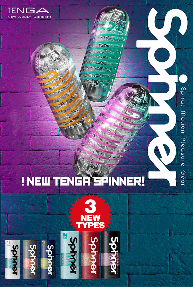  Đánh giá Tenga Spinner xoắn ốc 6 kiểu dáng độc đáo hàng mới về