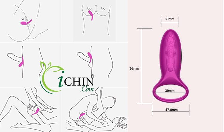  Bỏ sỉ Vòng rung Aphojoy cao cấp 7 chế độ rung cực mạnh với pin sạc hàng mới về