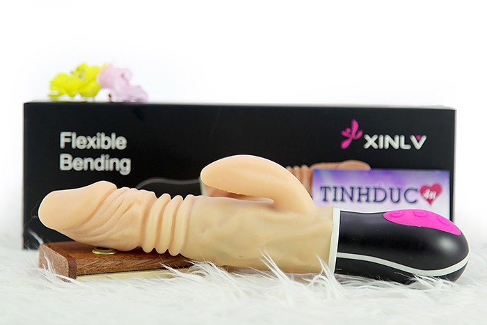  Giá sỉ XinLV Flexible rung xoay thụt đa năng tỏa nhiệt nóng ấm hàng xách tay